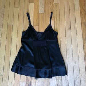 Marc by Marc Jacobs Black 100% Silk Tank Top